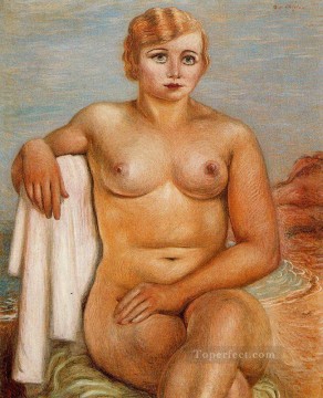 mujer desnuda 1922 Giorgio de Chirico Surrealismo metafísico Pinturas al óleo